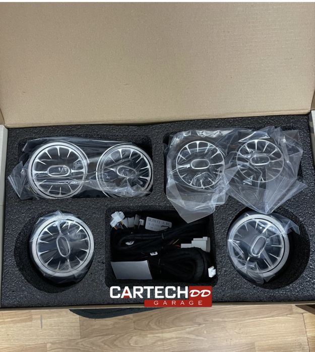 Въздуховоди с амбиентно осветление Mercedes-Benz