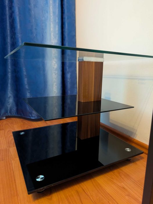 Măsuță Cafea Modernă – Sticlă Securizată (Tempered Glass)
