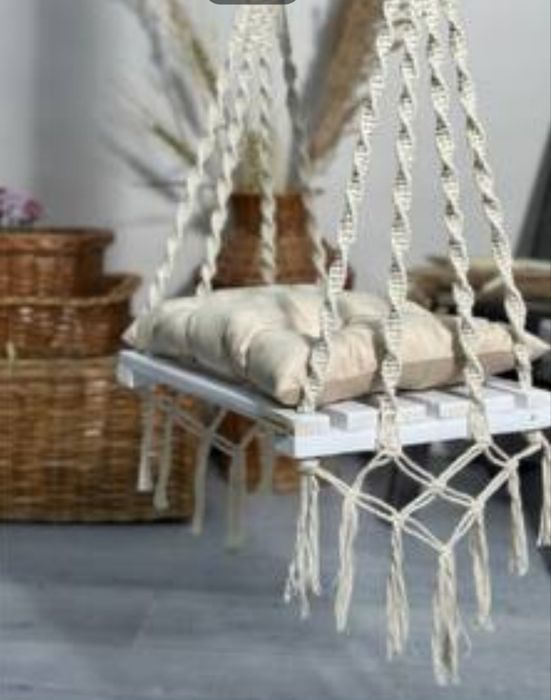 Макраме (кресло)