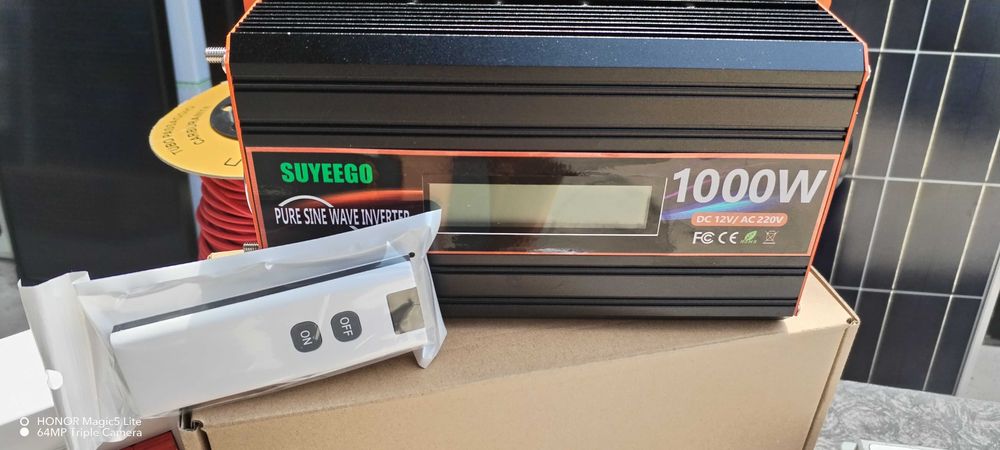 Инвертор 2000 W пълна синусоида+акумулатор и мн. други ТОП предложения