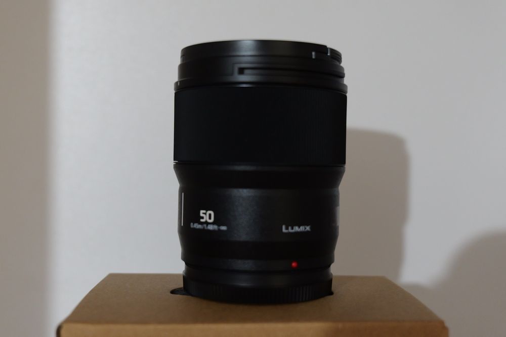 Obiectiv panasonic lumix 50mm F1.8 mirrorless Full Frame montura-L nou nouț.