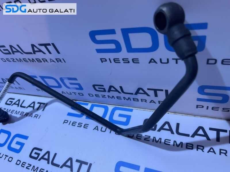 Teava Conducta Ulei Turbo Turbina Turbosuflanta Ford C-Max 1.6 TDCI 2004 - 2010 Cod 9651785380