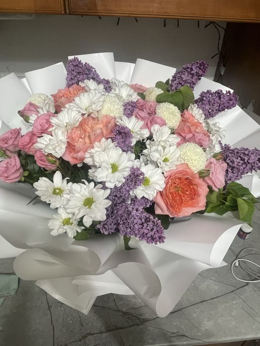 Цветы очень свежие