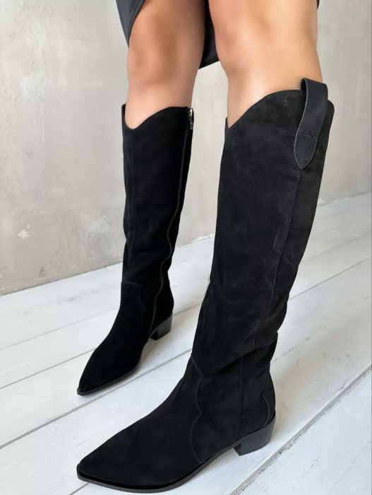 Высокие казаки полностью натуральные