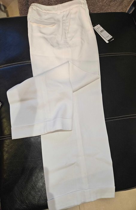 Панталон с широки крачоли и ръб Riani