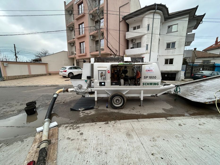 De inchiriat pompa de beton Schwing SP-1800D.