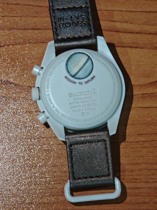 Swatch x Omega Bioceramic MoonSwatch Mission to Saturn