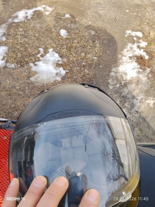 Продам мото шлем оригинал Icon