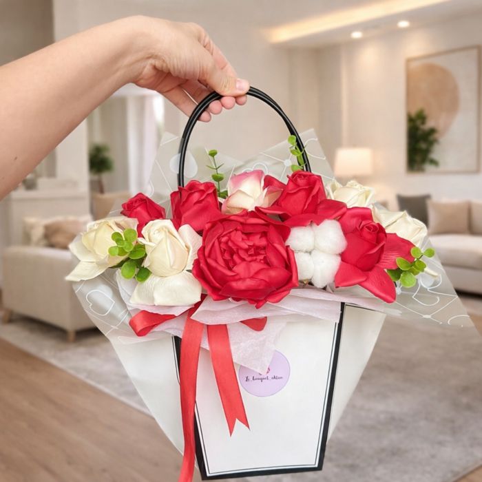 Цветы розы букеты мыльные розы