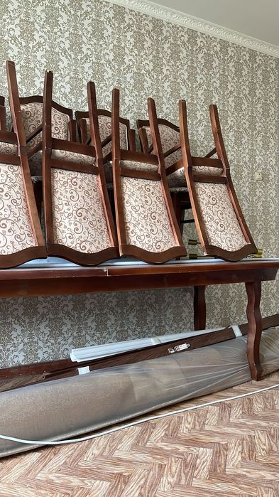 Стол гостевой+12 стульев