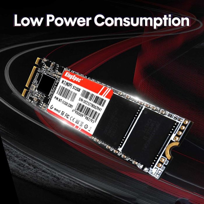(Новый)Твердотельный накопитель KingSpec SSD 2280 2TB M.2 SATA