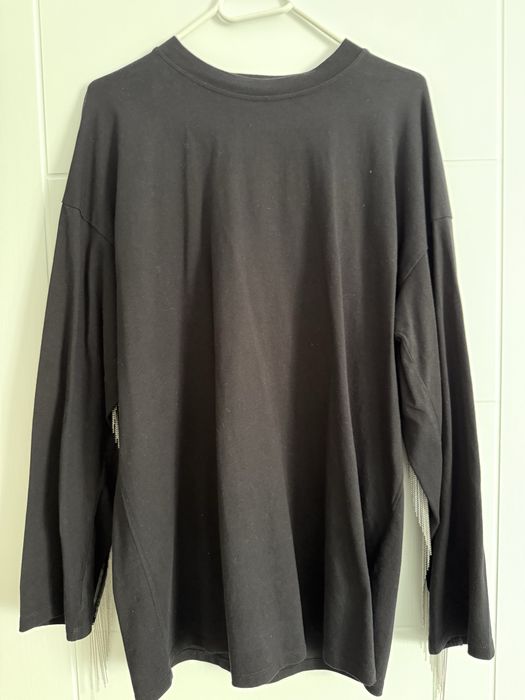 Bluza H&M cu franjuri argintii