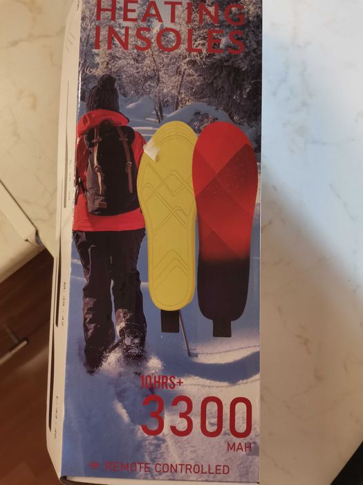 Загряващи стелки за обувки