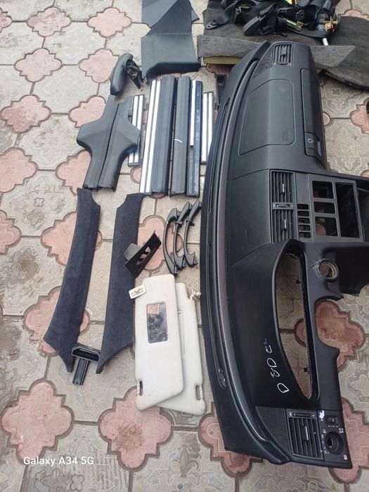 Кожанный салон w202