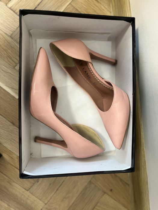 Дамски от обувки от естествена кожа с висок ток Zee Lane