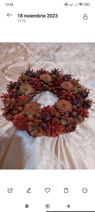 Coroniță/decorațiune pentru Crăciun