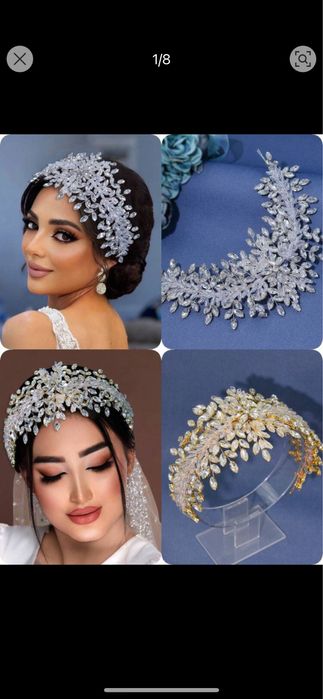 НАМАЛЕНИЕ! Сватбени аксесоари за коса