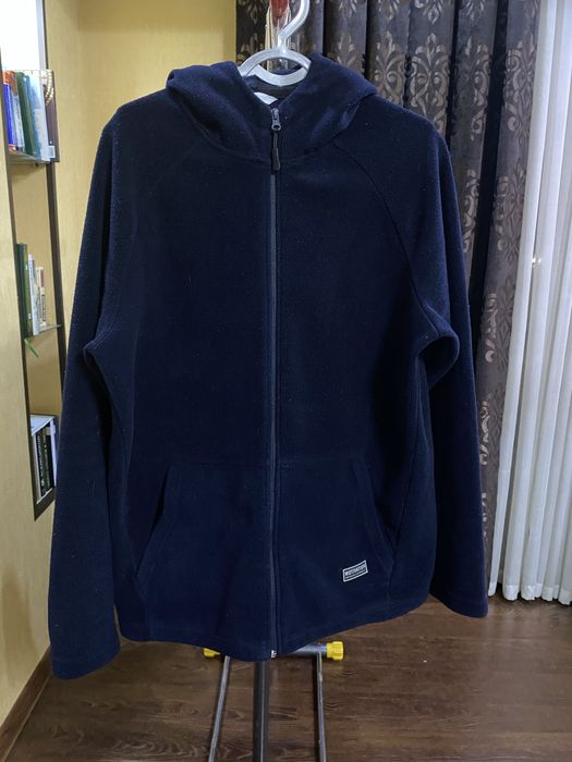 Мужская  флисовая зипка DeFacto (с капюшоном)