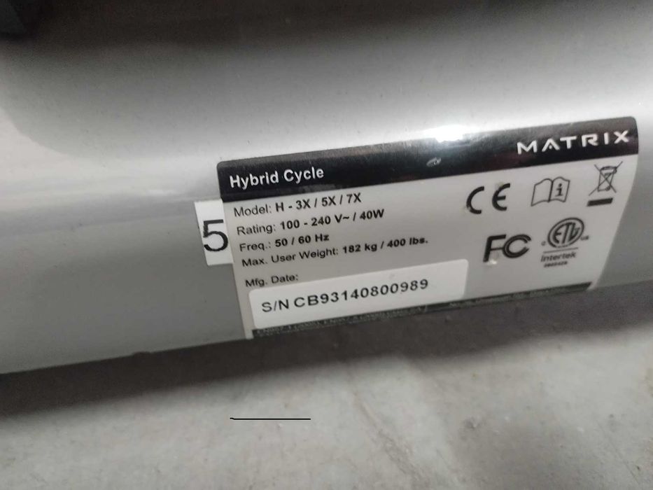 Matrix H7x Hybrid Bike - Touch