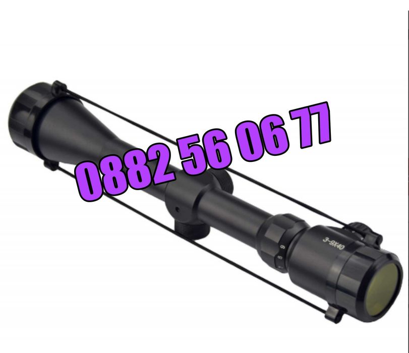 Оптика за пушка Bushnell, оптически мерник Bushnell 3-9X40 EG