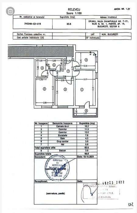 Apartament 3 camere - Bd. Timisoara , sector 6