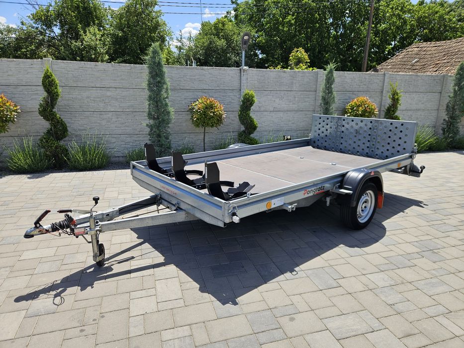 De inchiriat remorca moto cu 3 locuri, atv ,quad, side bye side,  365x185 metri dimensiuni utile