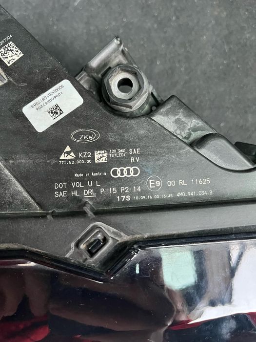 Преден десен фар за Audi Q7 2016-2019 FULL LED