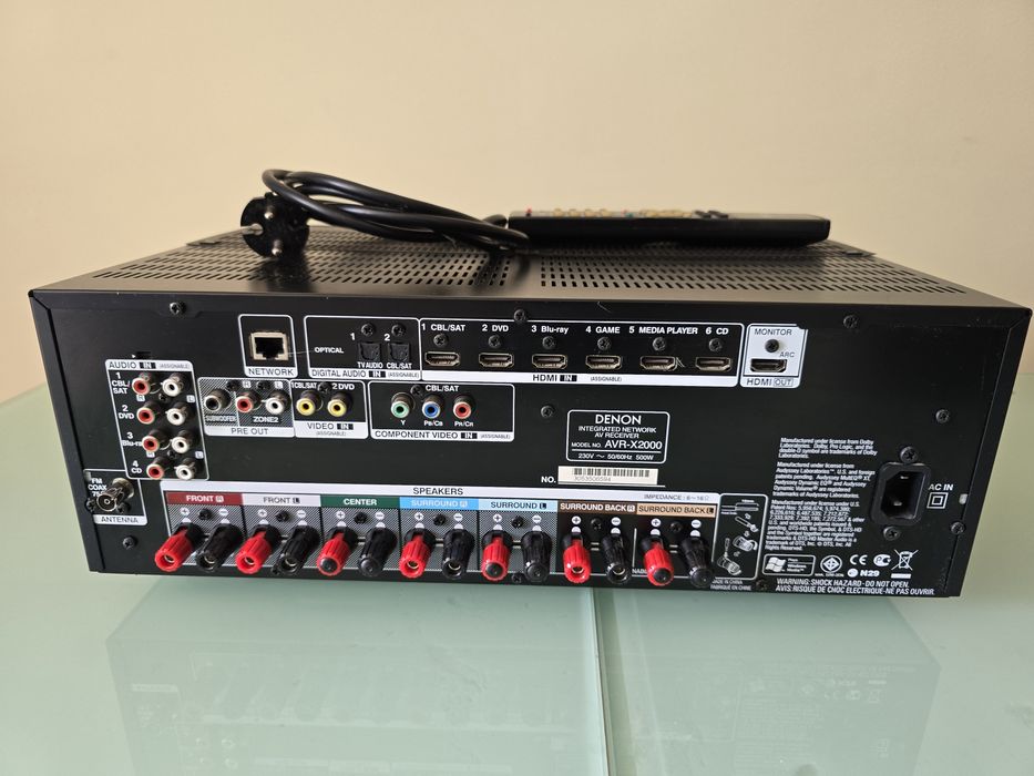 Ресийвър Denon AVR-X2000