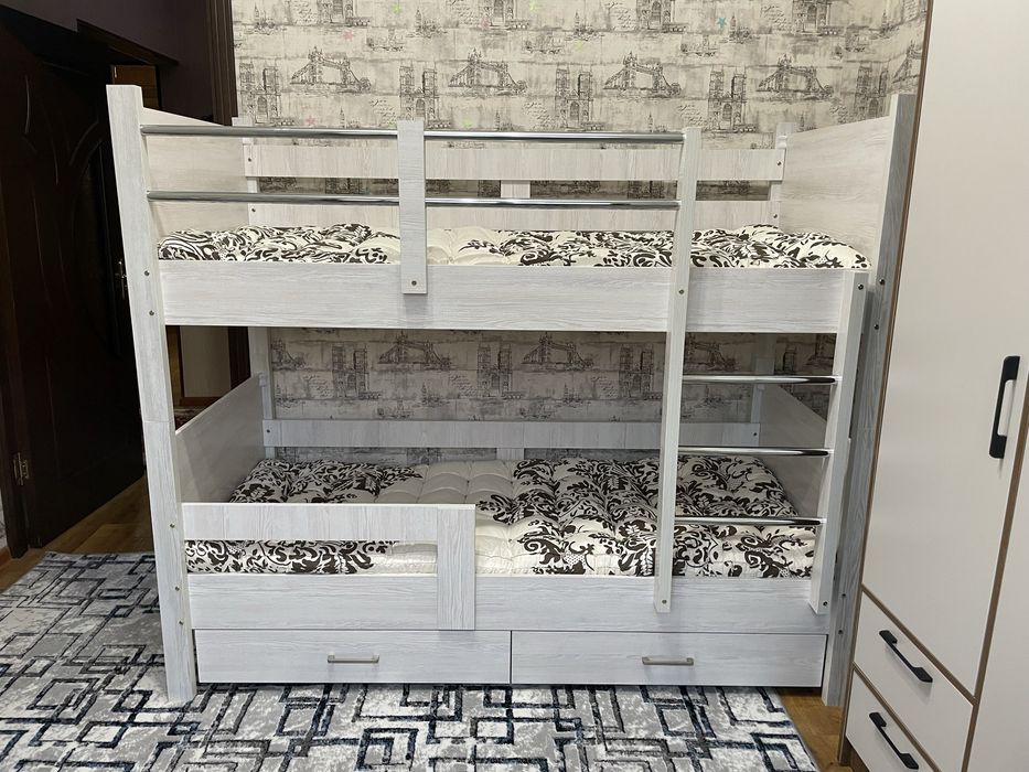 Aksiya !!! Ikki etajli kravat двух двухъярусные кровати