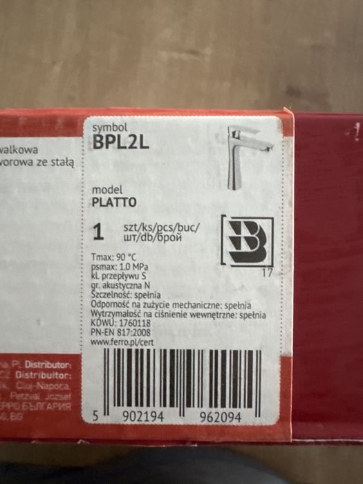 Baterie Stativa Lavoar Ferro