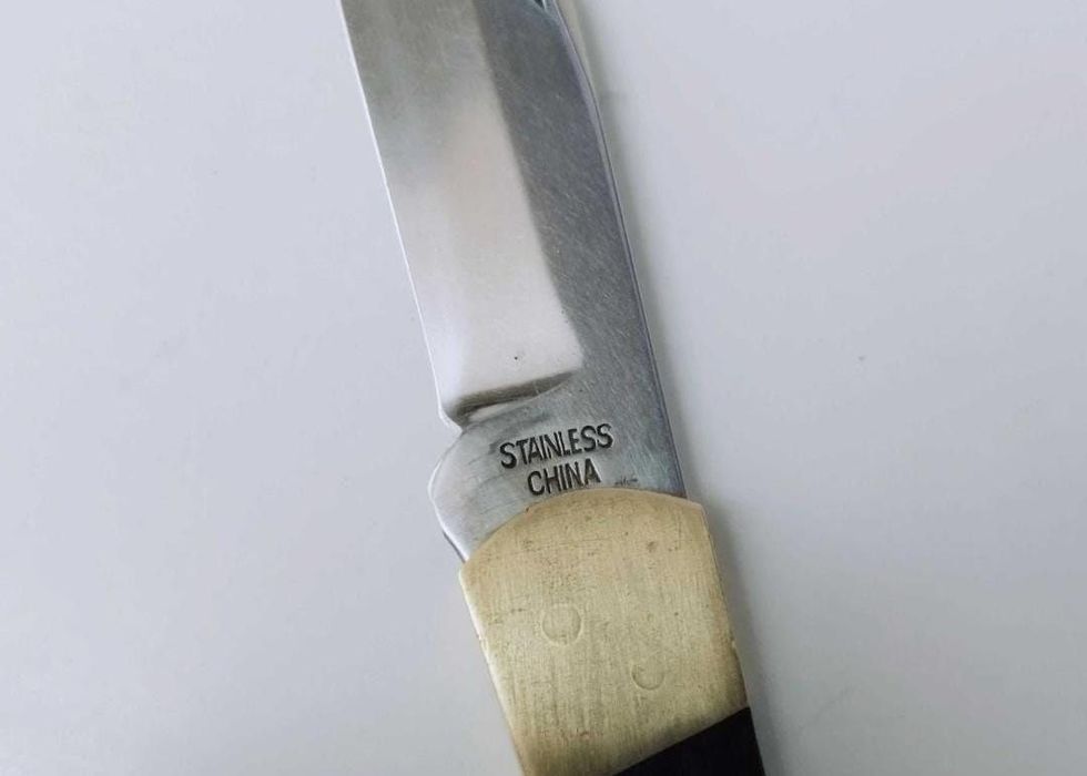 Briceag vechi Stainles China