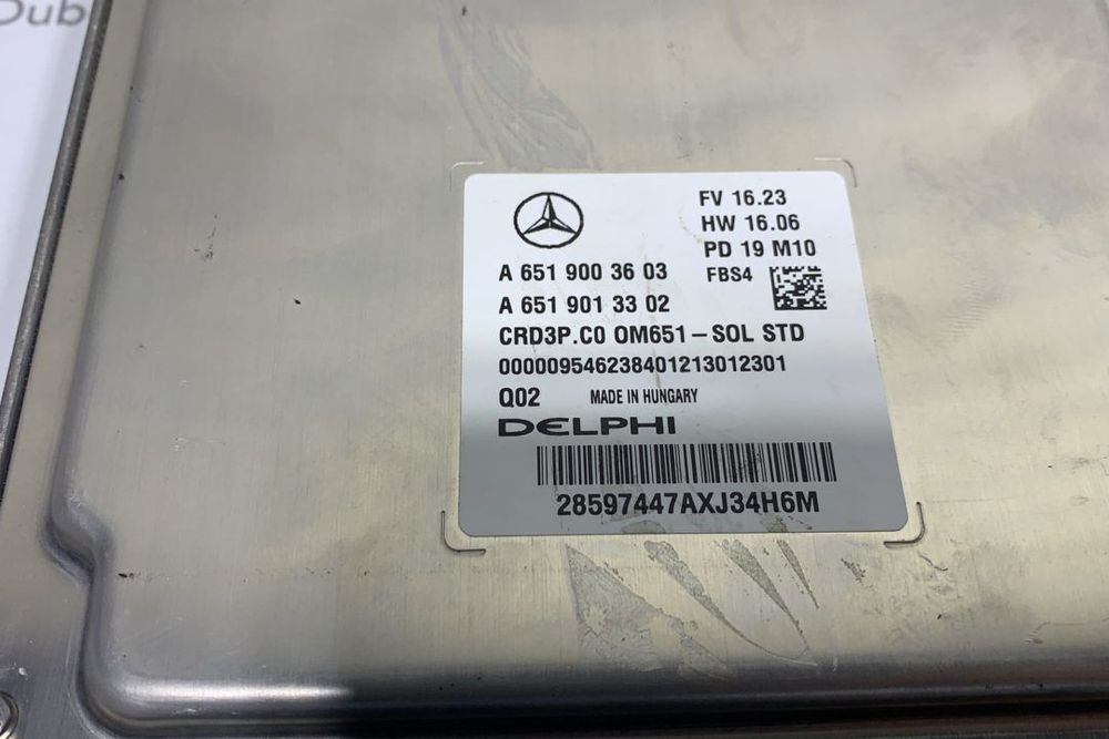 Calculator ECU A6519003603 A6519013302 Mercedes Sprinter 907 2018