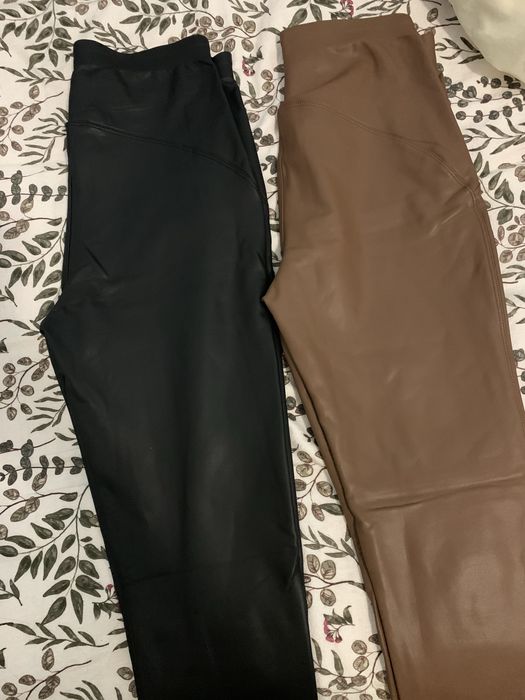 Два броя дамски кожени клинове