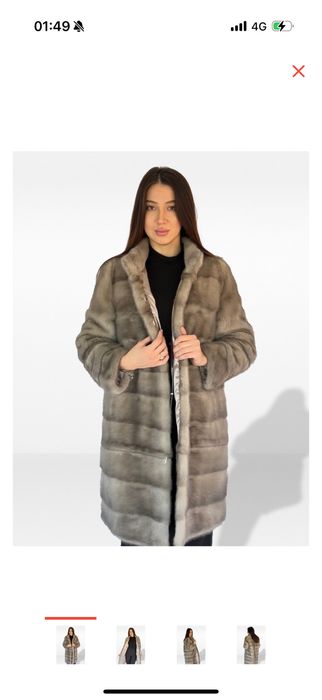 Шуба норковая новая