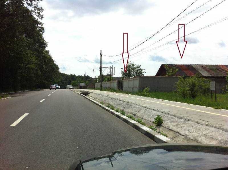 Teren Snagov la sosea