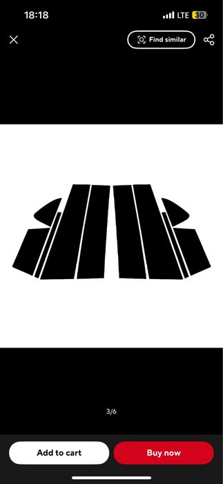 Стикери за колоните на вратите - Mazda 6 14-18г