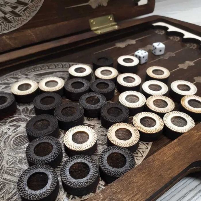 Нарды премиальные большие 45х45 см