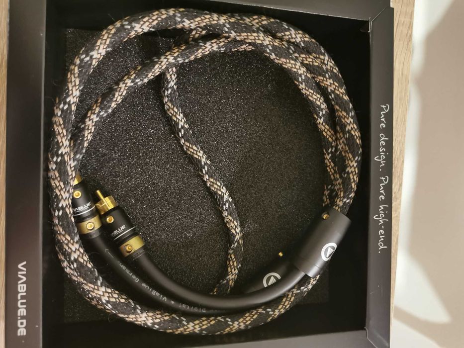 Viablue NF-75 Silver Digital RCA Cable T6s RCA 22908 1m