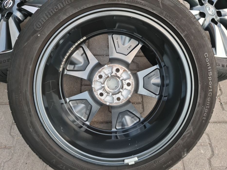 Jante bicolore Nissan Pulsar Leaf Primera Juke Qashqai 17" Renault