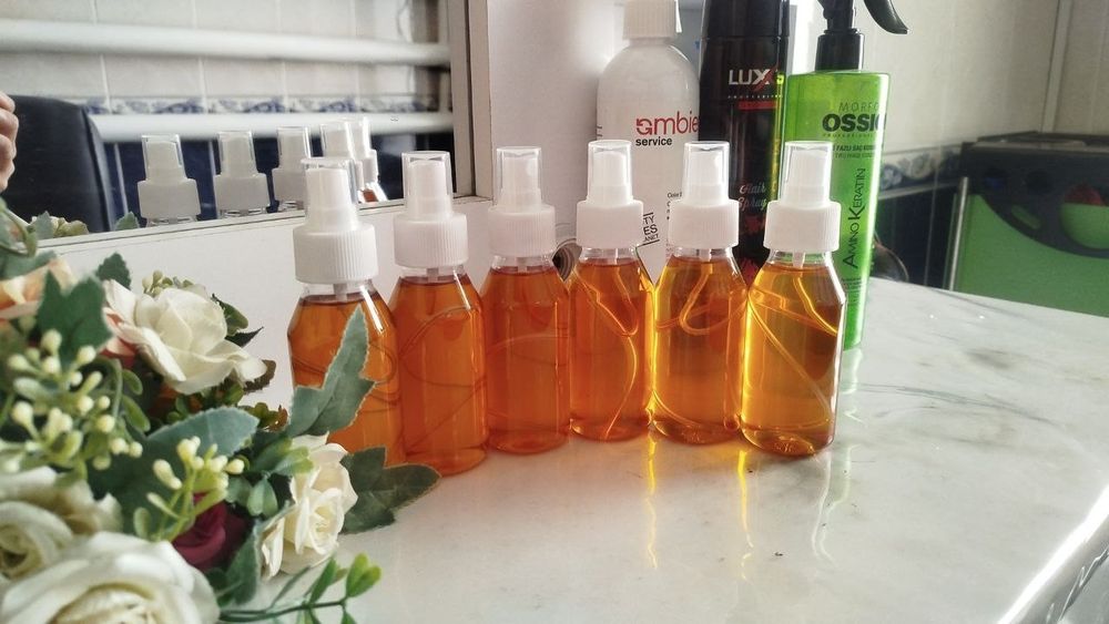 Soch to'kilishni oldini oluvchi sprey tabiiy mahsulot