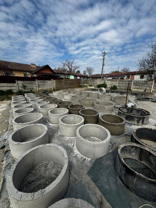Inele ,tuburi de beton ,oale fântână sau fosa