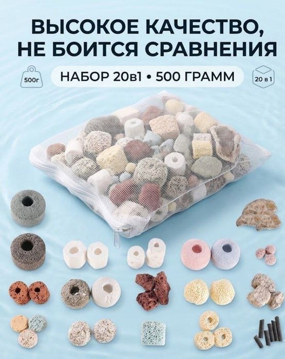 Продаётся Био Наполнитель 20в1 пакет 500 грамм