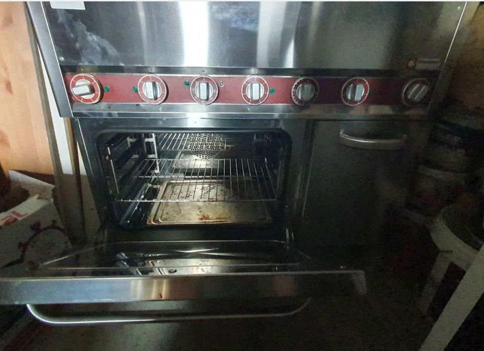 Aragaz electric/cuptor pizza  trifazat