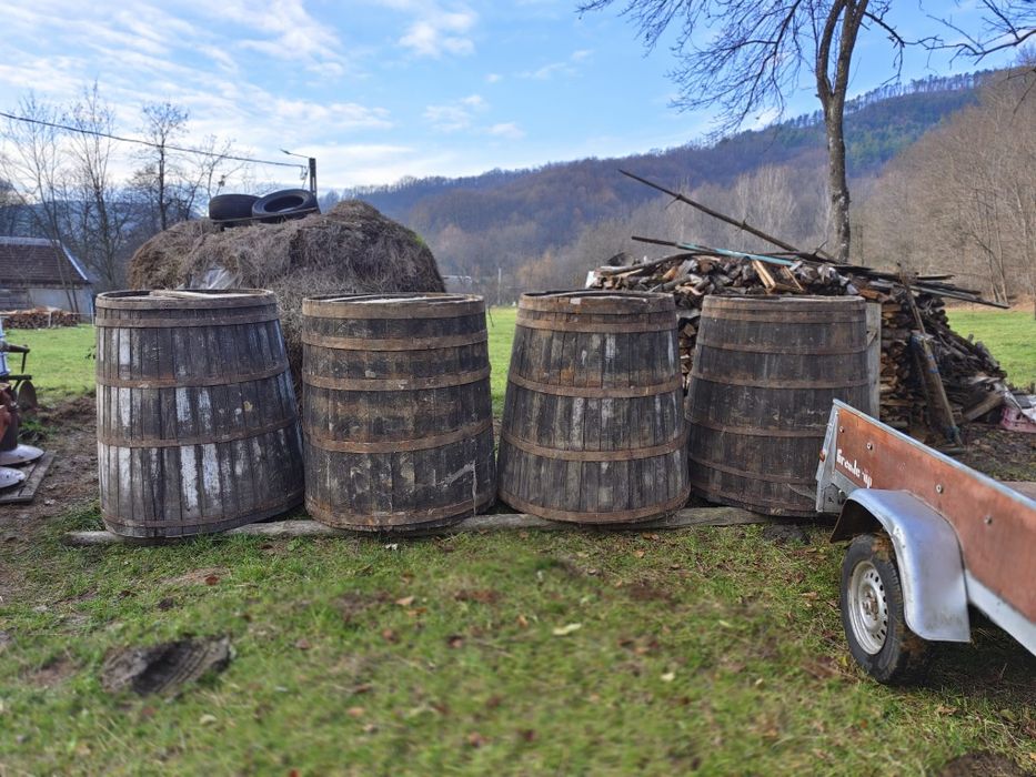 Cadă/bute/răcitoare din lemn pentru depozitare
