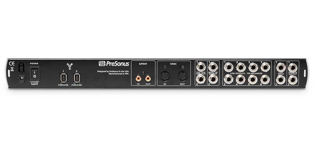 PreSonus FirePod -FP10  home-studio/ înregistrări live/trupe/repetitii