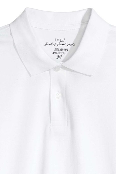 H&M / BP - 7 tricouri polo din bumbac mar. S/M [talie = 100 cm.], noi