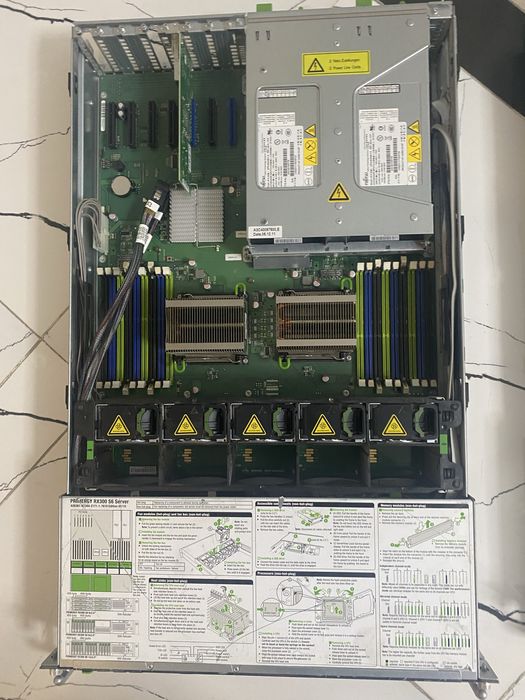 Сервера Fujitsu PRIMERGY RX300 S4 и S6