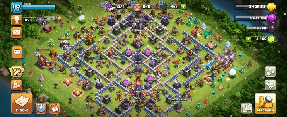 Клаш оф кланс аккаунт