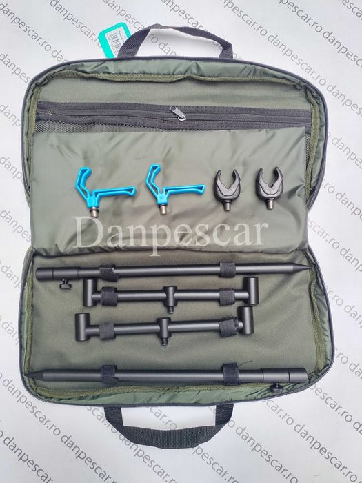 Set 2 BUZZ BAR FEEDER CU picheti reglabili si suporti feeder+geanta