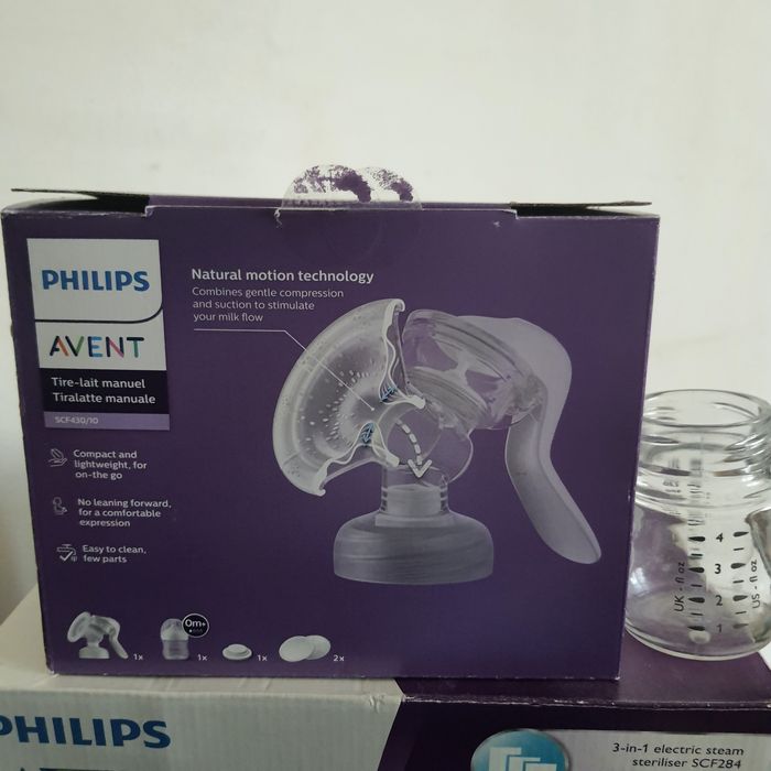 Philips Avent Sterilizator,Încălzitor Biberoane și pompa mulgere manu